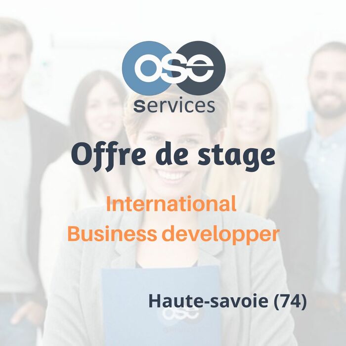 Stage international Business developper